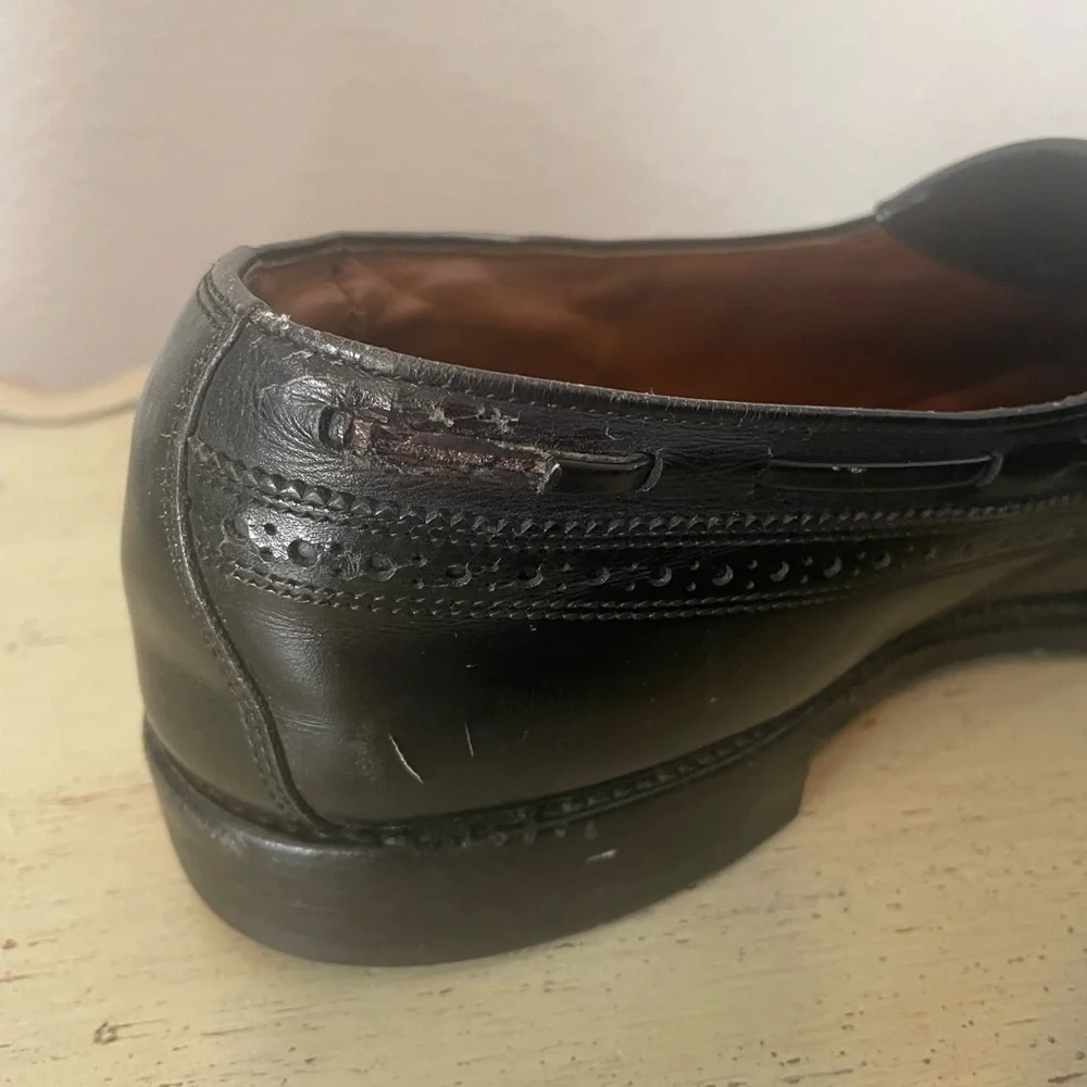 Allen Edmonds Made in USA Arlington Tasseled Kiltie Loafer in Black Size‎ 13 B